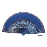 wachlarz hiszpański ROMANTYCZNY 23 cm - granatowy - wachlarz8024_azurkowy_dwustronnie_lakierowany_i_malowana_aplikacja_23cm_granat_bis.jpg