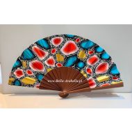 wachlarz hiszpański polerowana grusza Colores Africanos1 23cm - różne wzory - wzór8 czerwono-niebiesko-złoty, prawa str - y_wachlarz1616_polerowana_grusza_afrykanski1_23cm_czerwono-niebiesko-zloty_wzor8.jpg