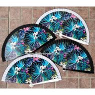 wachlarz hiszpański EGZOTYCZNY Ogród2 23 cm - y_wachlarze5151_new2_nadruk_egzotyczny_ogrod_z_zielonymi_palmami_biale_i_czarne.jpg